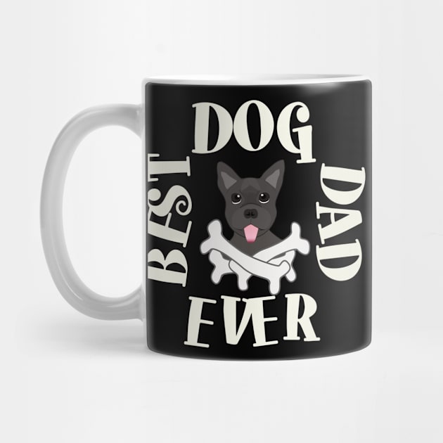 Best Dog Dad Ever Puppy Shirt by tropicalteesshop